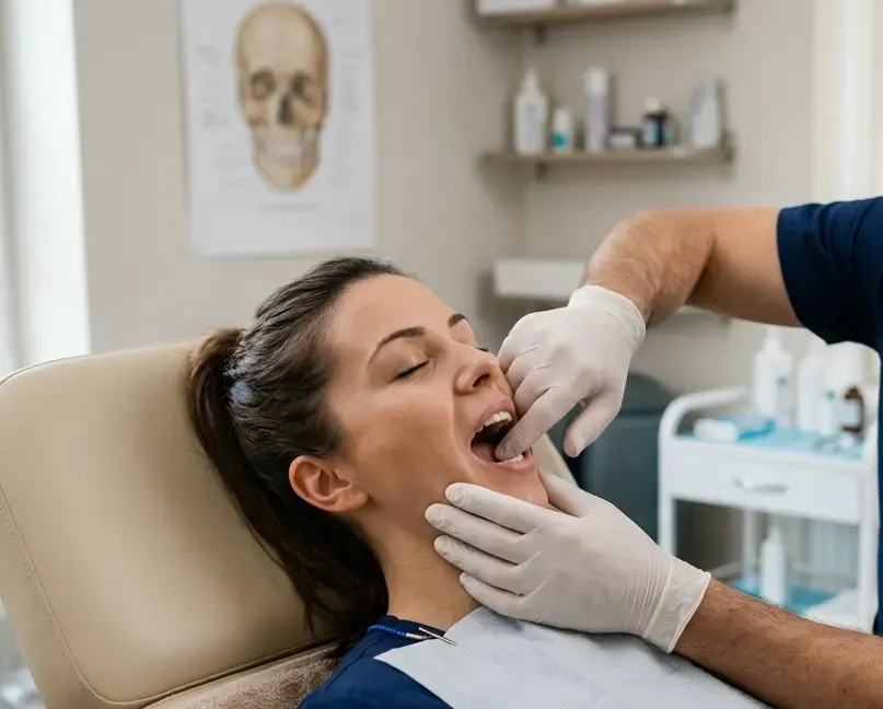 Physiotherapie bei Kieferschmerzen